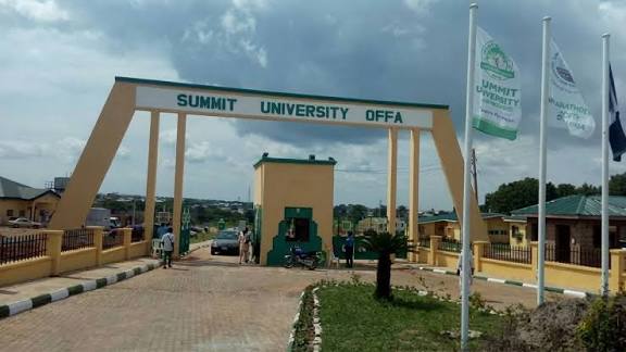 Summit University Offa Post-UTME/DE Form 2026/2027
